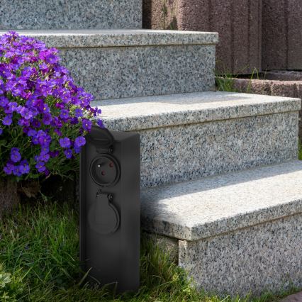 Екстериорен стълб с контакти 2Z 230V IP44
