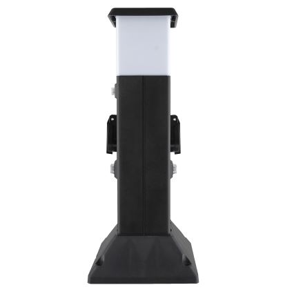 Външна лампа с 2 контакта 1xE14/15W/230V IP44 черна