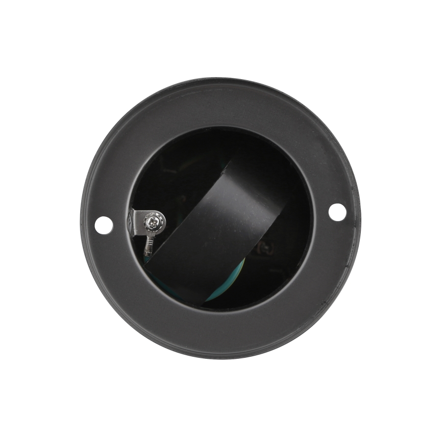 Външна колона с 2 гнезда 230V IP44, черна, кръгла