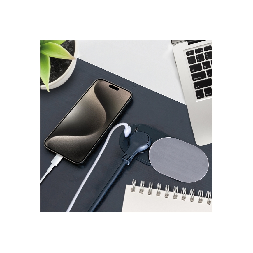 Вграден контакт 1Z + USB A+C