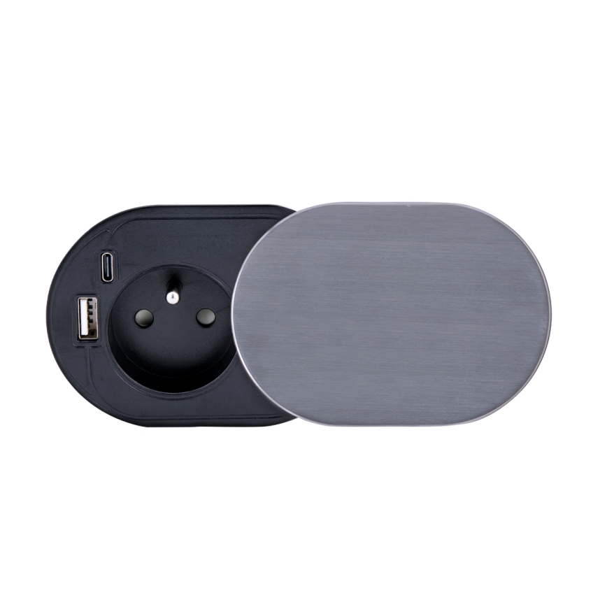Вграден контакт 1Z + USB A+C