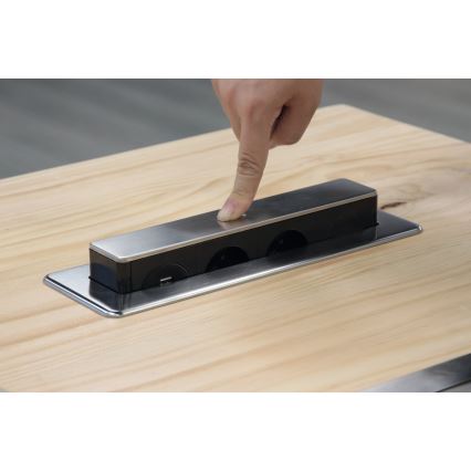 Модул с контакти за маса 2x230V + 2xUSB + HDMI