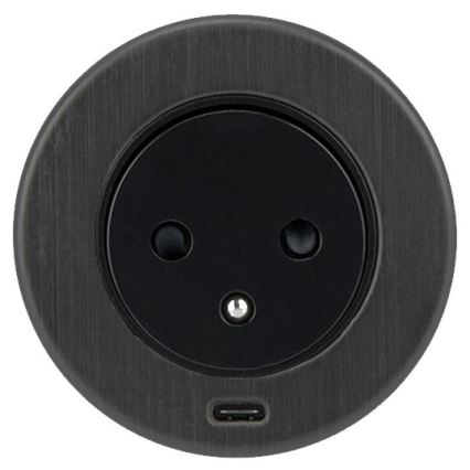 Вграден USB контакт 1Z + 1xUSB-C 230V