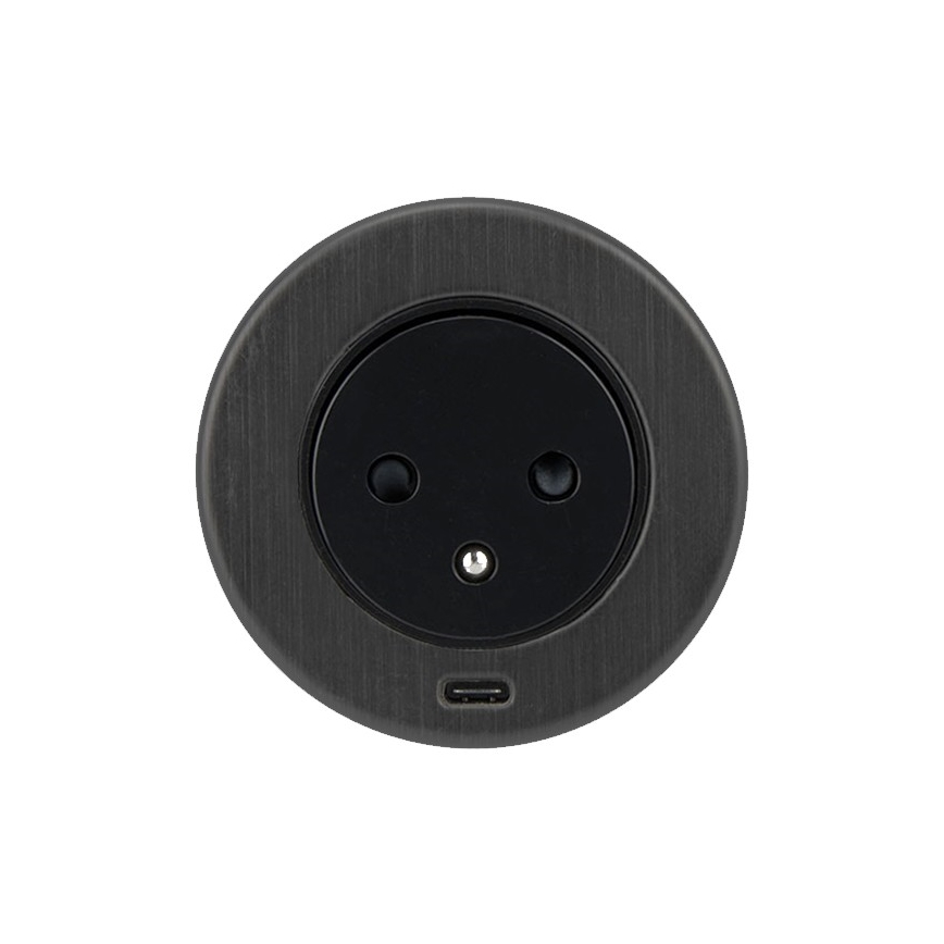 Вграден USB контакт 1Z + 1xUSB-C 230V