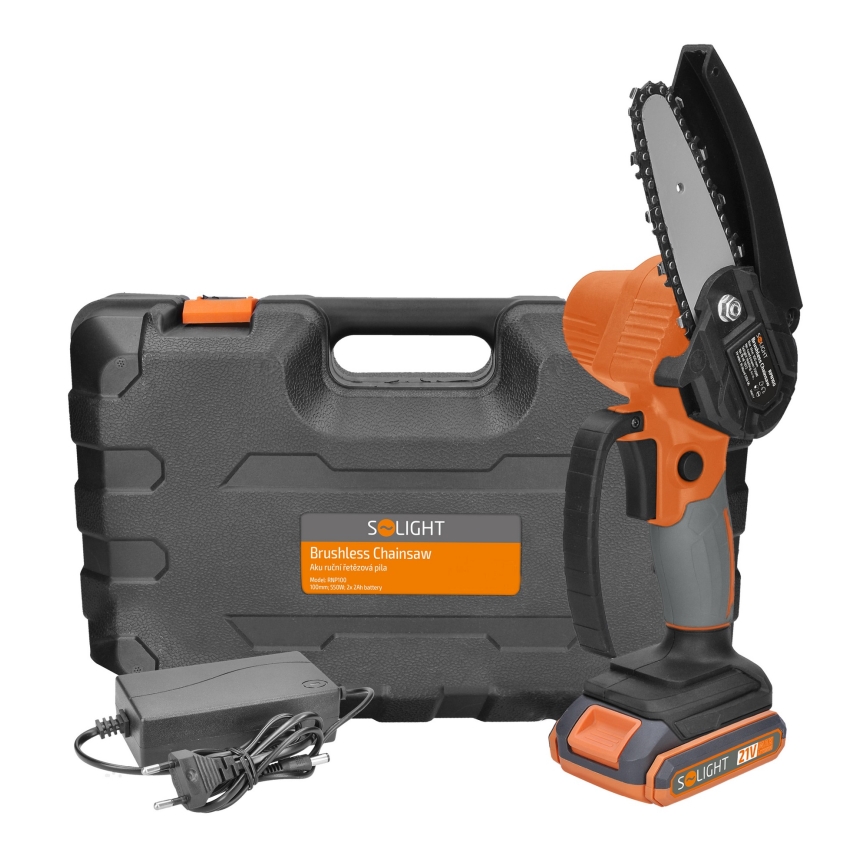 Ръчен акумулаторен верижен трион 2000 mAh 21V