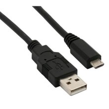 Solight SSC13005E - USB кабел USB 2.0 A конектор / USB B микро конектор 50 см