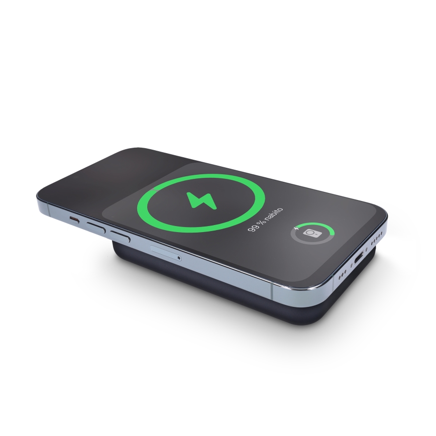 Външна батерия 5000 mAh Magsafe черен