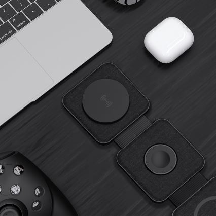 Безжично зарядно 3 в 1 15W