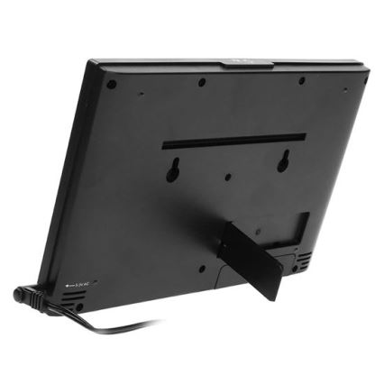 Метеостанция с цветен дисплей 5V/2xAAA черна