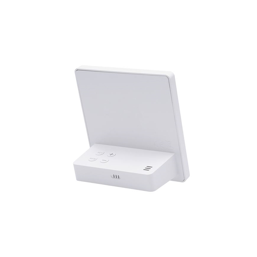 Цифров термометър 5V/2xAAA + 2xAAA бял