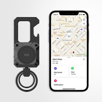 Локатор за ключове, съвместим с Apple Find My
