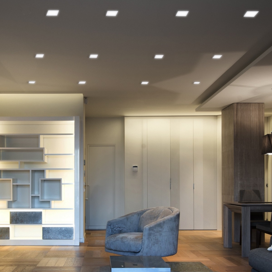 LED панел LED/6W/230V 3000/4000/6000K 12x12 cm бял
