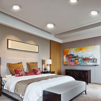 LED таванно осветително тяло LED/12W/230V 3000/4000/6000K Ø 17 см бяло