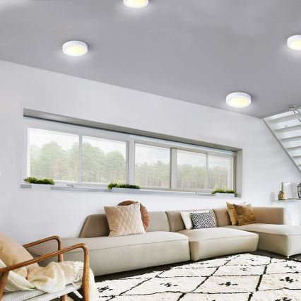 LED таванно осветително тяло LED/12W/230V 3000/4000/6000K Ø 17 см бяло
