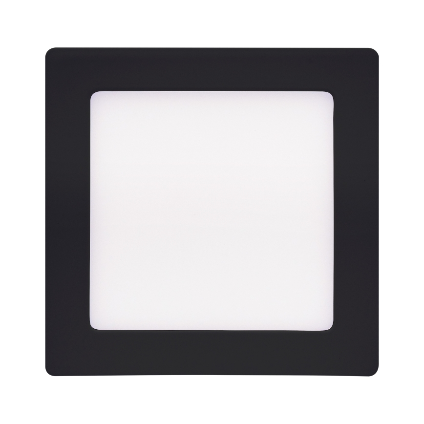 LED Плафониера LED/12W/230V 3000/4000/6000K черен ъглов