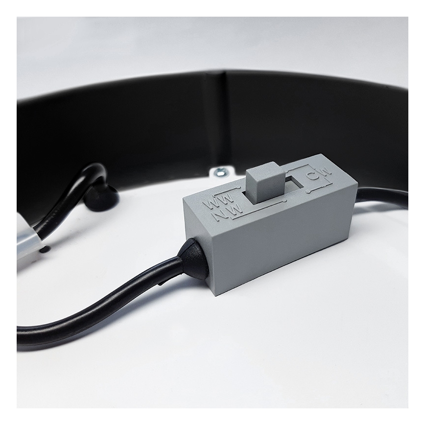 LED плафон 18W/230V, 3000/4000/6000K, диаметър 22,5 cm, бял