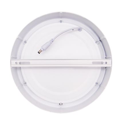 LED плафон 18W/230V, 3000/4000/6000K, диаметър 22,5 cm, бял