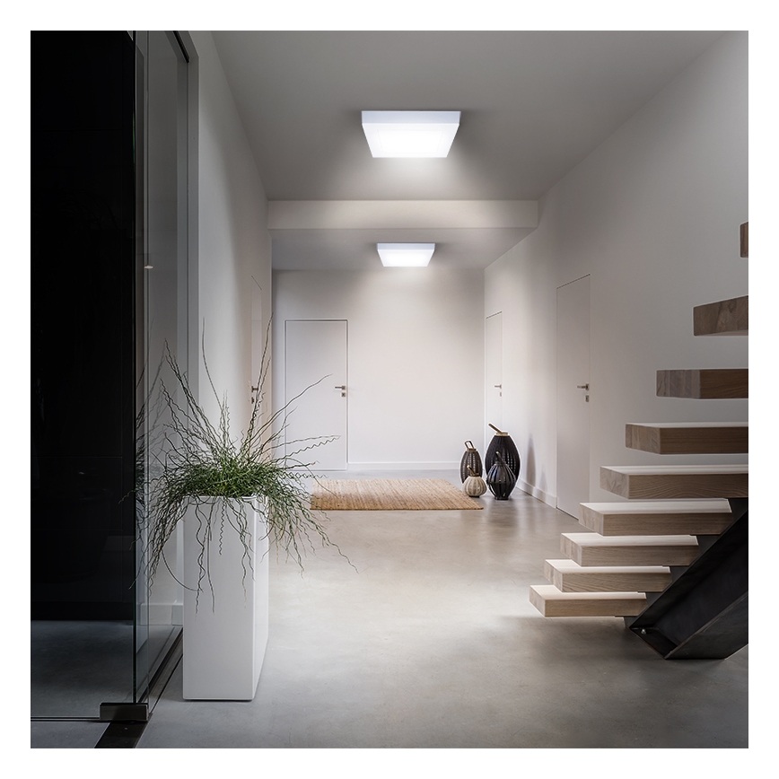 LED таванно осветително тяло LED/18W/230V 3000/4000/6000K 22,5x22,5 см бяло