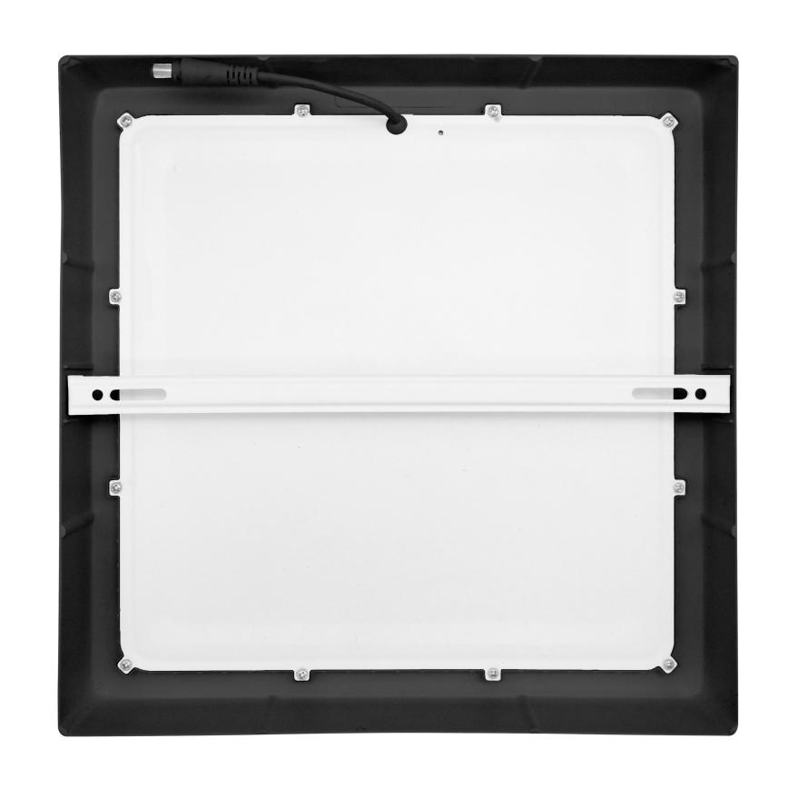 LED Плафониера LED/24W/230V 3000/4000/6000K черен ъглов