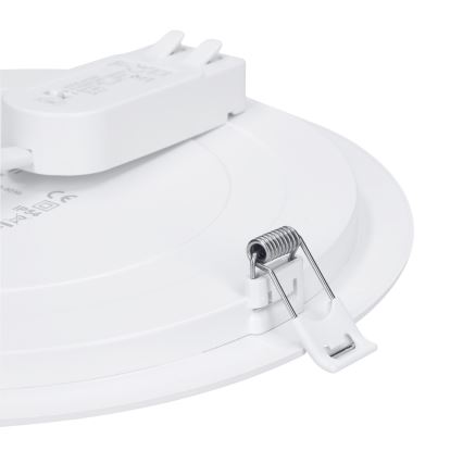 LED панел за накладен/за окачен таван 2 в 1 LED/12W/230V 3000/4000/6000K диам. 17 см IP54 бял