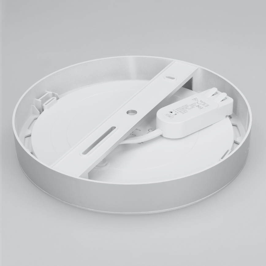 LED панел за накладен/вграден монтаж 2 в 1 18W/230V 3000/4000/6000K Ø22,5 см IP54 бял