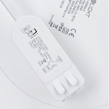 LED панел за повърхностен монтаж/вграден 2 в 1 24W/230V 3000/4000/6000K Ø 30 см IP54 бял