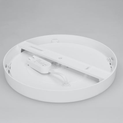 LED панел за повърхностен монтаж/вграден 2 в 1 24W/230V 3000/4000/6000K Ø 30 см IP54 бял