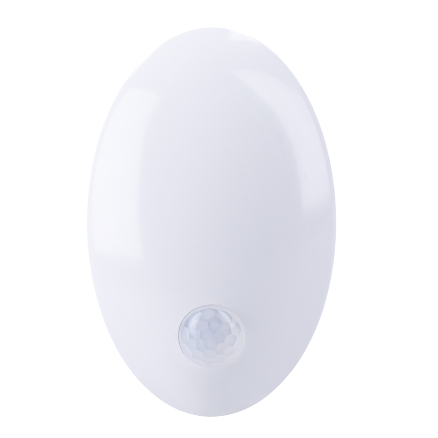 LED Контакт с ориентировъчна светлина със сензор LED/0,7W/230V 3000K