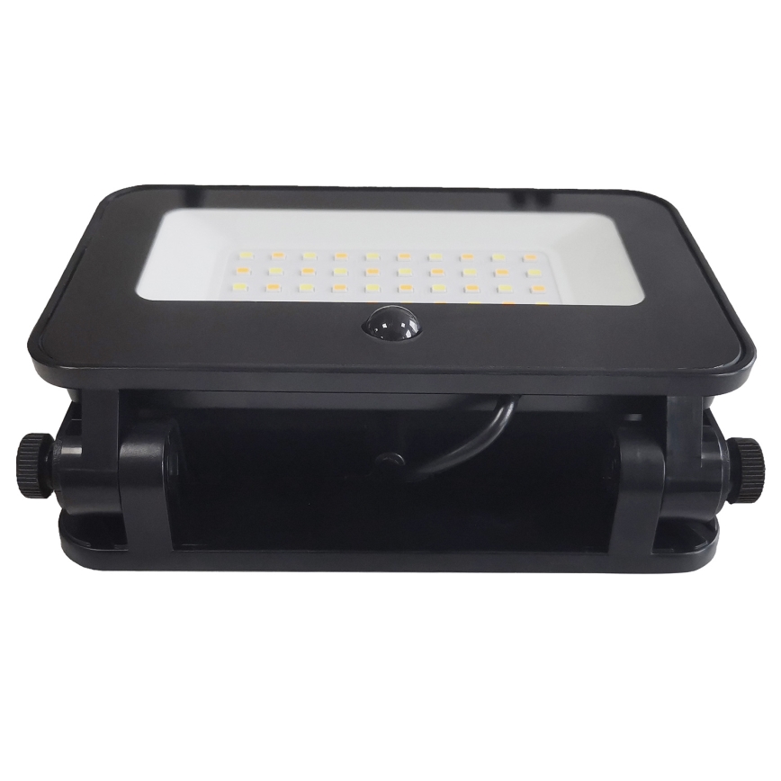 LED Димируем соларен прожектор със сензор за движение и здрач LED/6W/3,7V 2200 mAh 3000/4000/6500K IP65