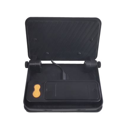 LED регулируем соларен прожектор със сензор за движение и здрач LED/6W/3,7V 2200 mAh 3000/4000/6500K IP65