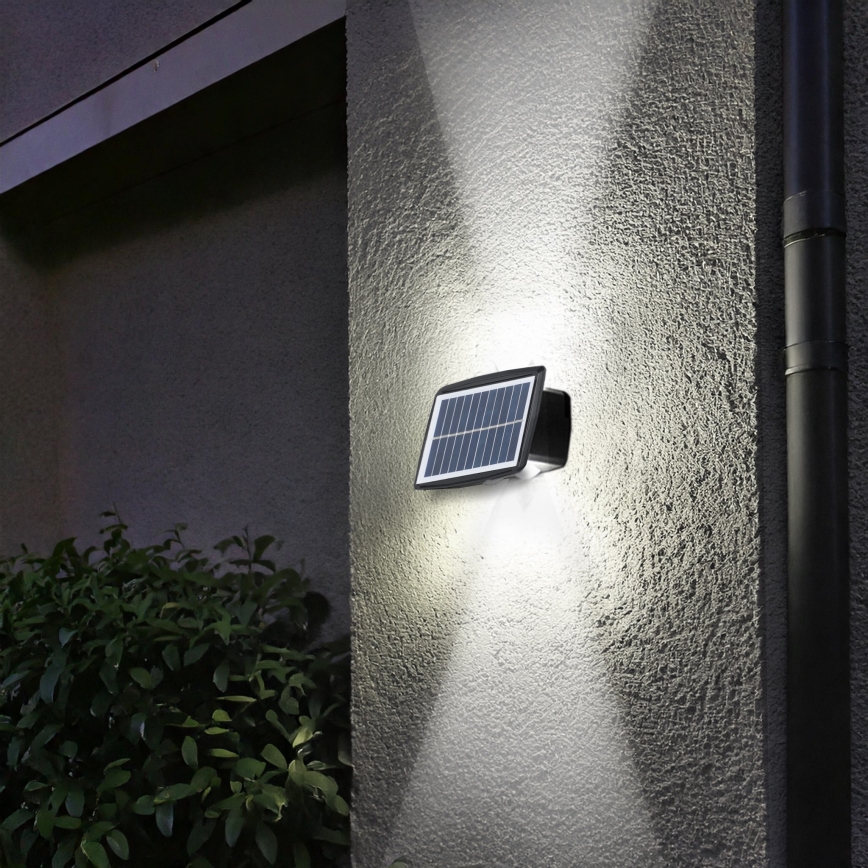 Соларна LED стенна лампа 3,7V IP44 1200 mAh