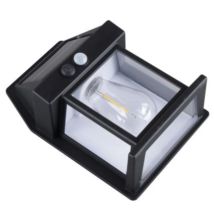 Димируема соларна LED лампа със сензор LED/3,7V IP44 1200 mAh