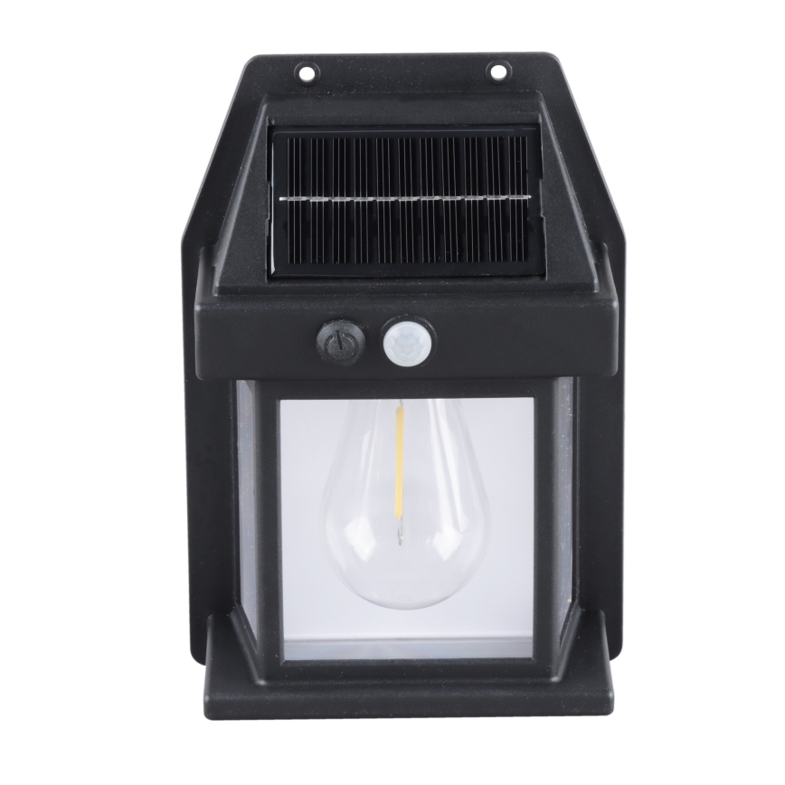 LED соларна лампа с регулируема яркост и сензор LED/3,7V IP44 1200 mAh