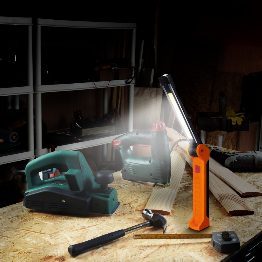 LED Акумулаторно работно фенерче LED/1200 mAh IP44