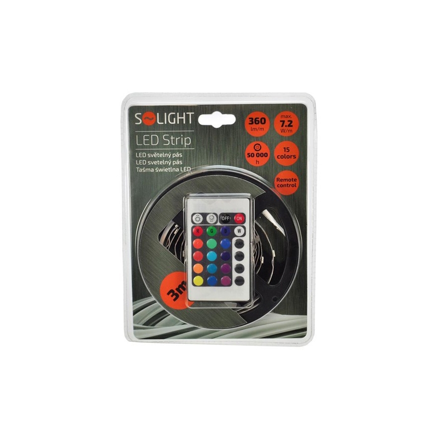 LED лента с дистанционно 7.2W/12V 3м