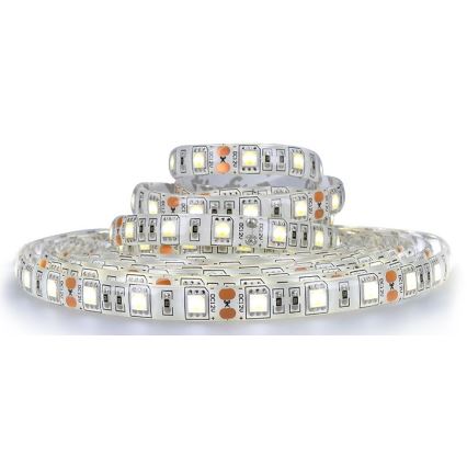 LED Екстериорна лента LED/72W/12V 5м IP65 студено бяла