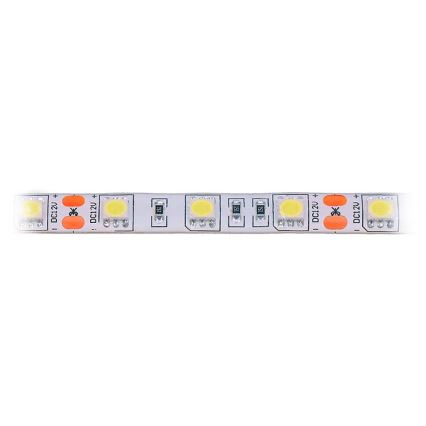 LED Екстериорна лента LED/72W/12V 5м IP65 студено бяла