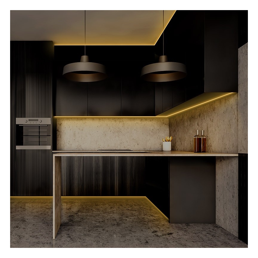 LED Екстериорна лента LED/72W/12V 5м IP65 топло бяла