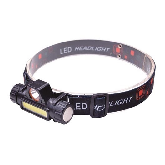 Solight WN32 - LED Акумулаторен челник LED / 3W / COB / USB