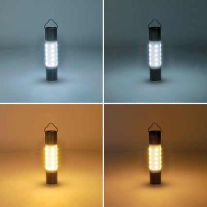 LED Акумулаторен къмпинг' flashlight с функция за зареждане LED/1500 mAh 3,7V IP44