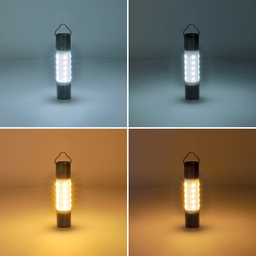 LED Акумулаторен къмпинг' flashlight с функция за зареждане LED/1500 mAh 3,7V IP44