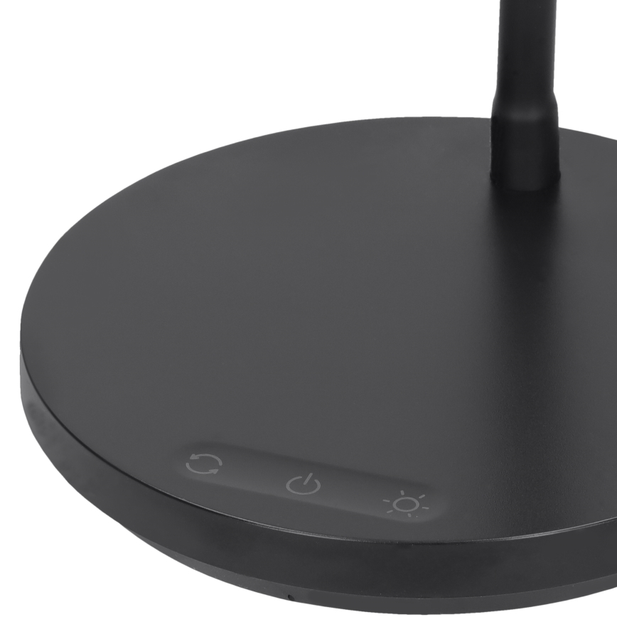 LED Димируема сензорна настолна лампа LED/4,5W/5V 3000/4000/6500K черен