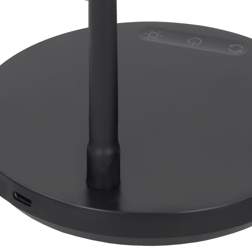 LED Димируема сензорна настолна лампа LED/4,5W/5V 3000/4000/6500K черен