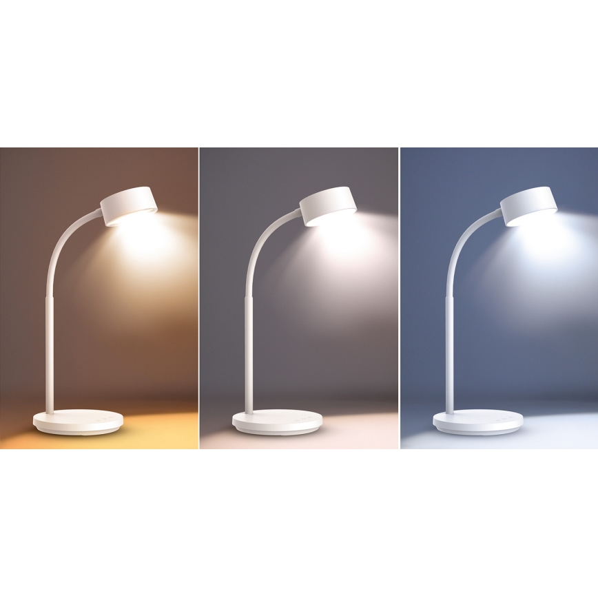 LED Димируема сензорна настолна лампа LED/4,5W/5V 3000/4000/6500K бял