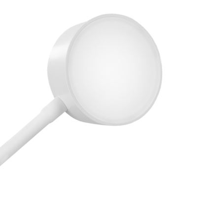 LED Димируем гъвкав акумулаторен настолна лампа с щипка LED/2W/1800 mAh 3000/4000/6500K бял