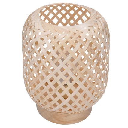 LED Декоративна настолна лампа BOHO LED/2xAAA ратан