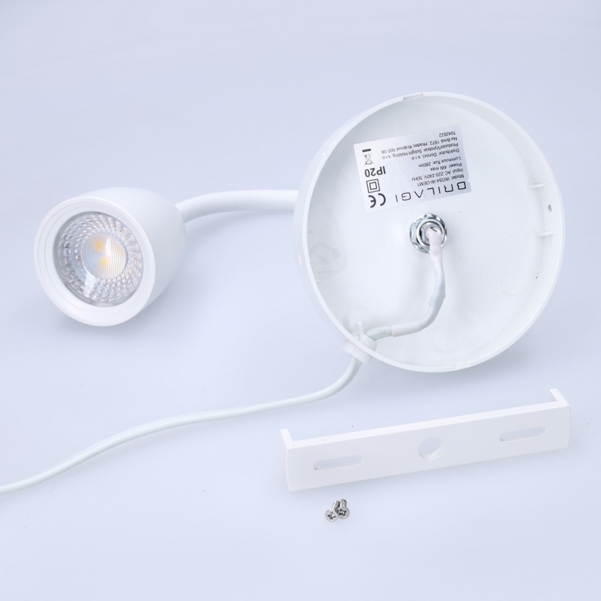 LED Димируема малка лампа за стена LED/4W/230V