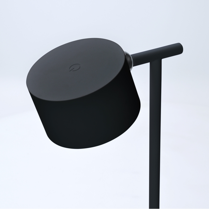 LED Димируем докосване акумулаторен лампа 3в1 LED/4W/2000 mAh 3000/4000/6500K черен