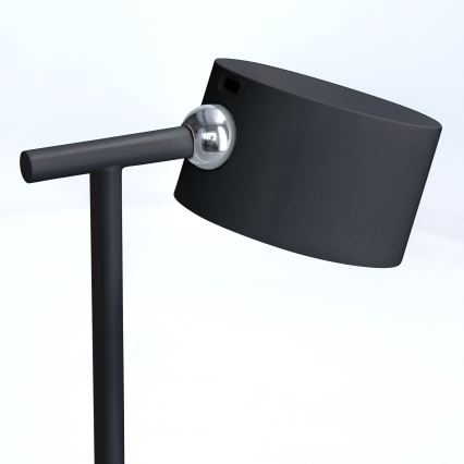 LED Димируем докосване акумулаторен лампа 3в1 LED/4W/2000 mAh 3000/4000/6500K черен