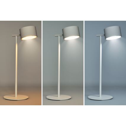 LED Димируем докосване акумулаторен лампа 3в1 LED/4W/2000 mAh 3000/4000/6500K бял